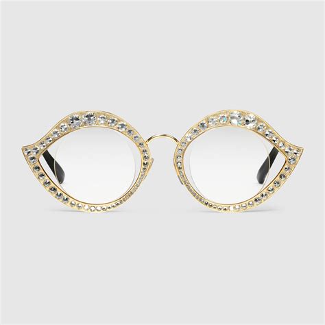 gucci las vegas crystals|gucci crystal eyeglasses.